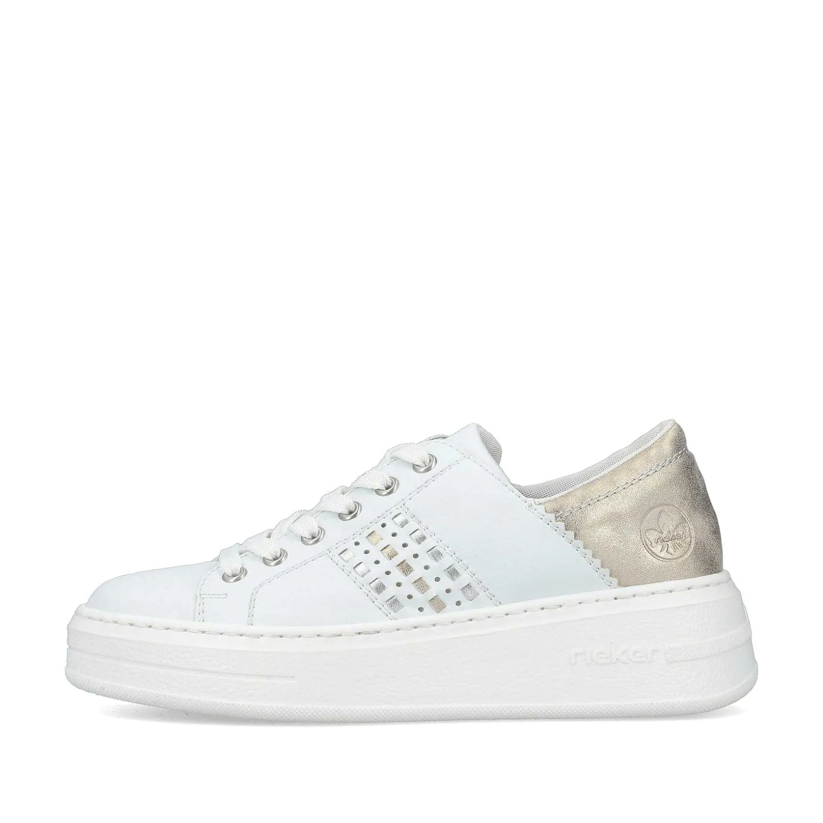 Rieker Sneakers-Women'S Sneaker Low Brilliant White