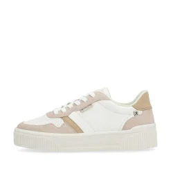 Rieker Sneakers-Women'S Sneaker Low Crystal-White Sand-Beige