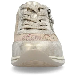 Rieker Sneakers-Women'S Sneaker Low Beige Multi-Metallic