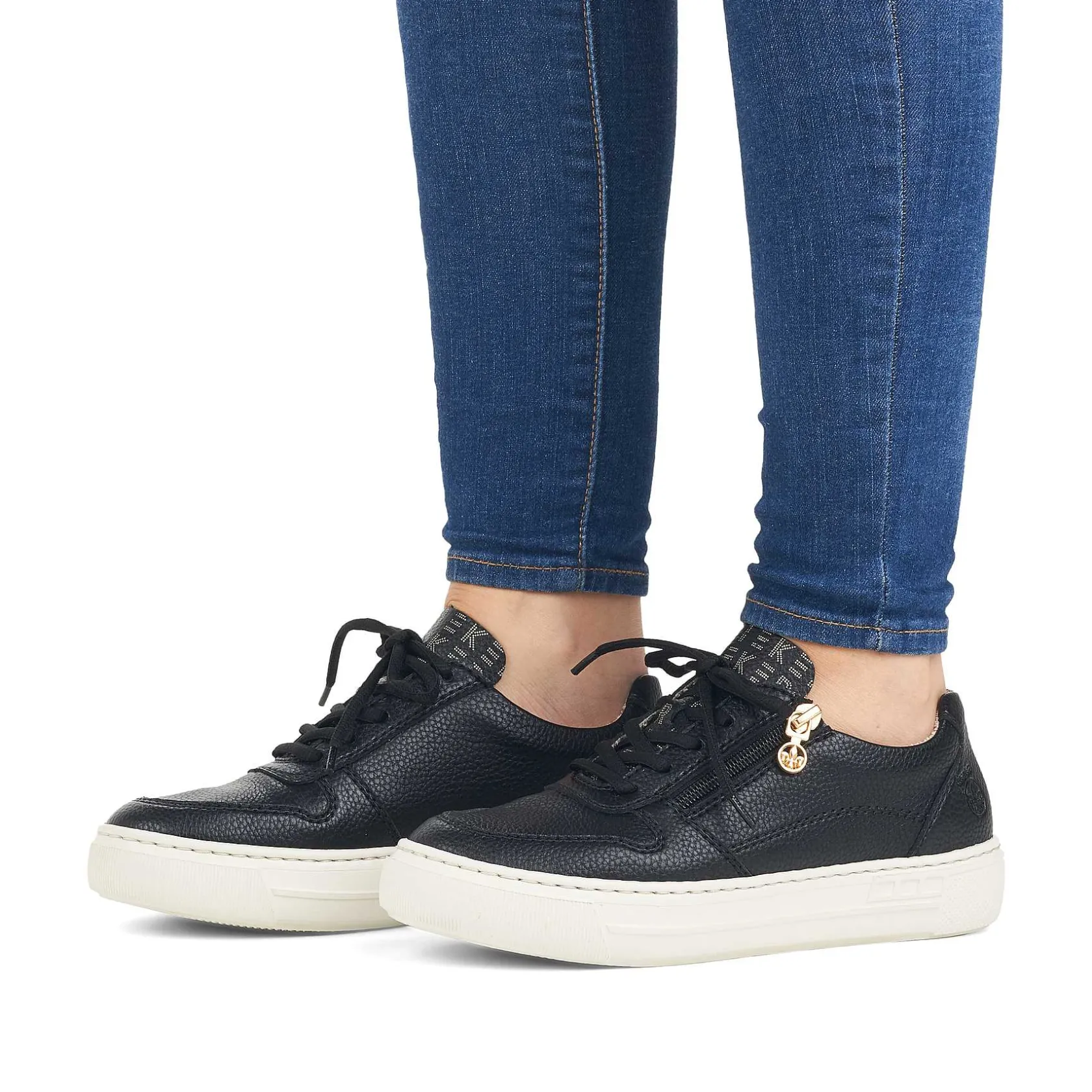 Rieker Sneakers-Women'S Sneaker Low Deep Black