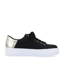 Rieker Sneakers-Women'S Sneaker Low Graphite Black