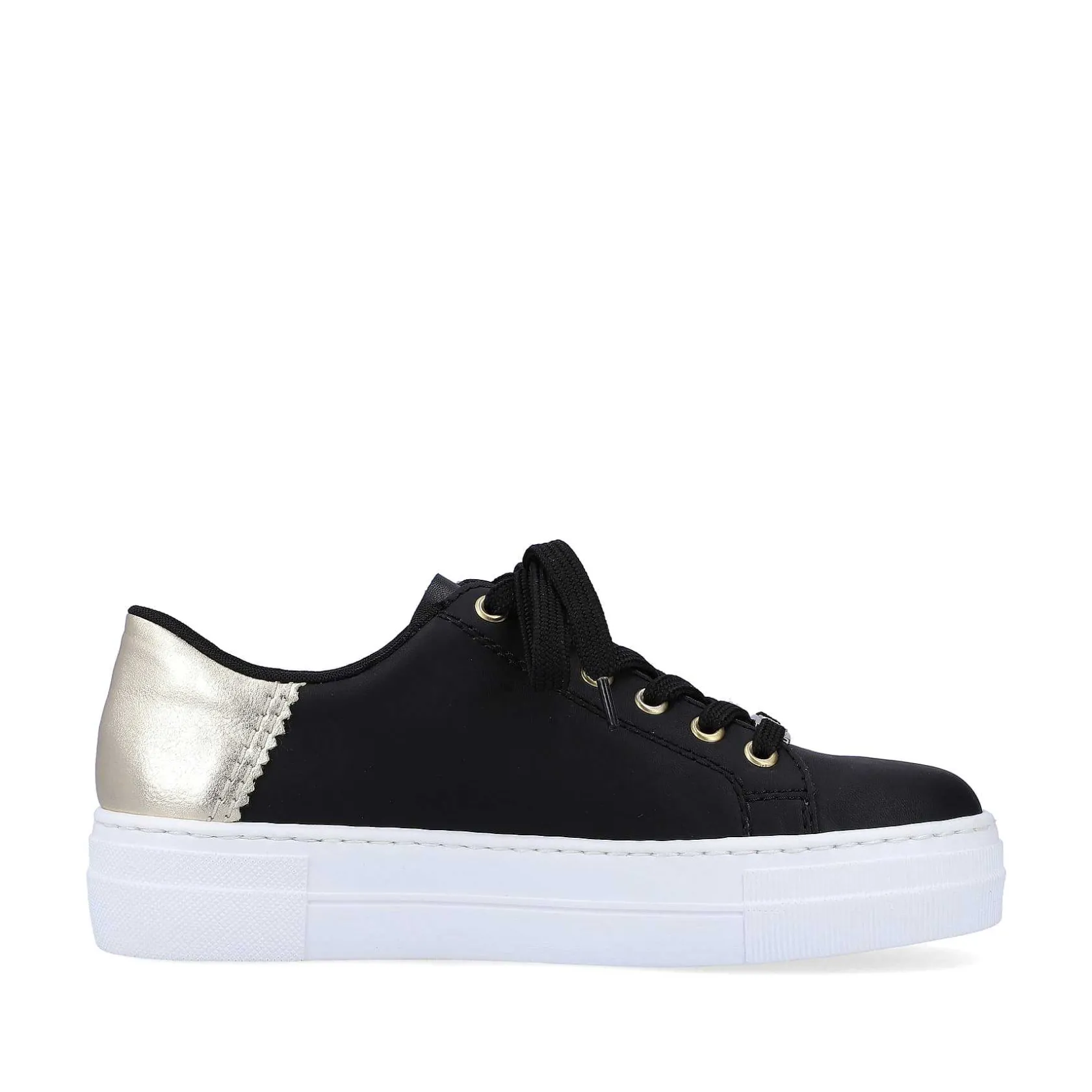 Rieker Sneakers-Women'S Sneaker Low Graphite Black