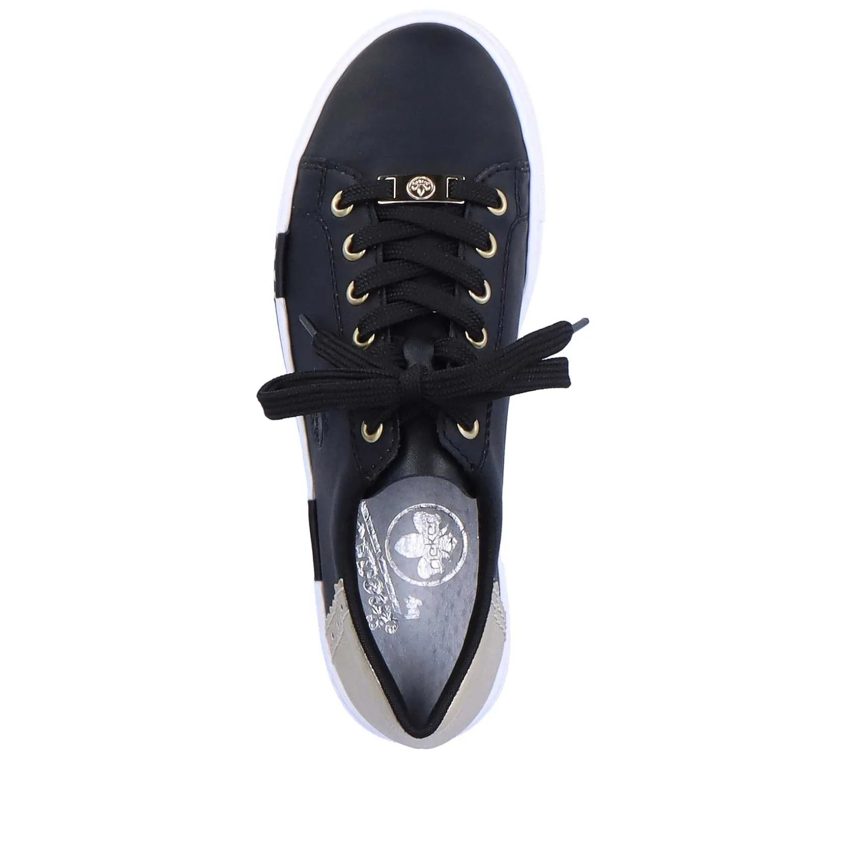 Rieker Sneakers-Women'S Sneaker Low Graphite Black