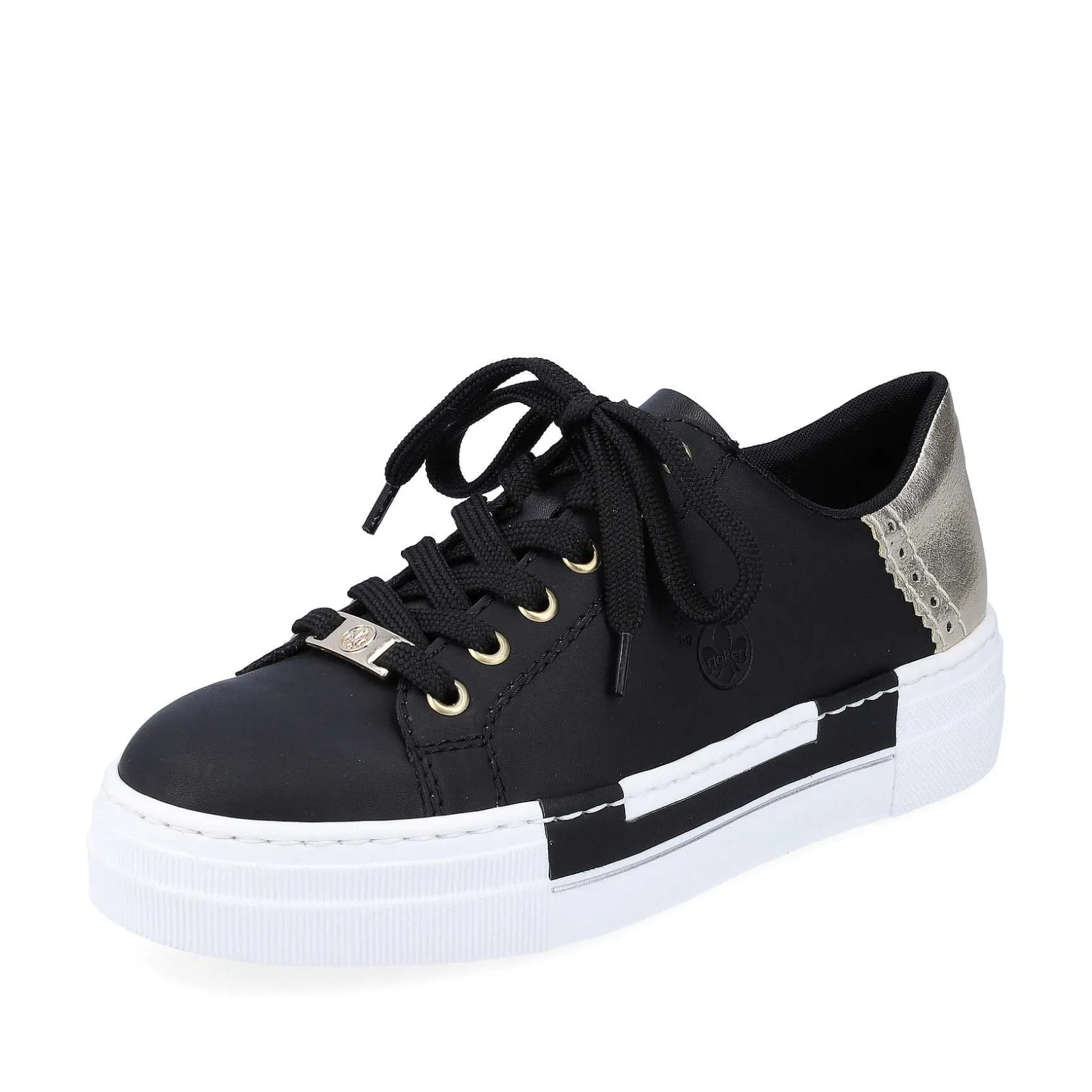 Rieker Sneakers-Women'S Sneaker Low Graphite Black