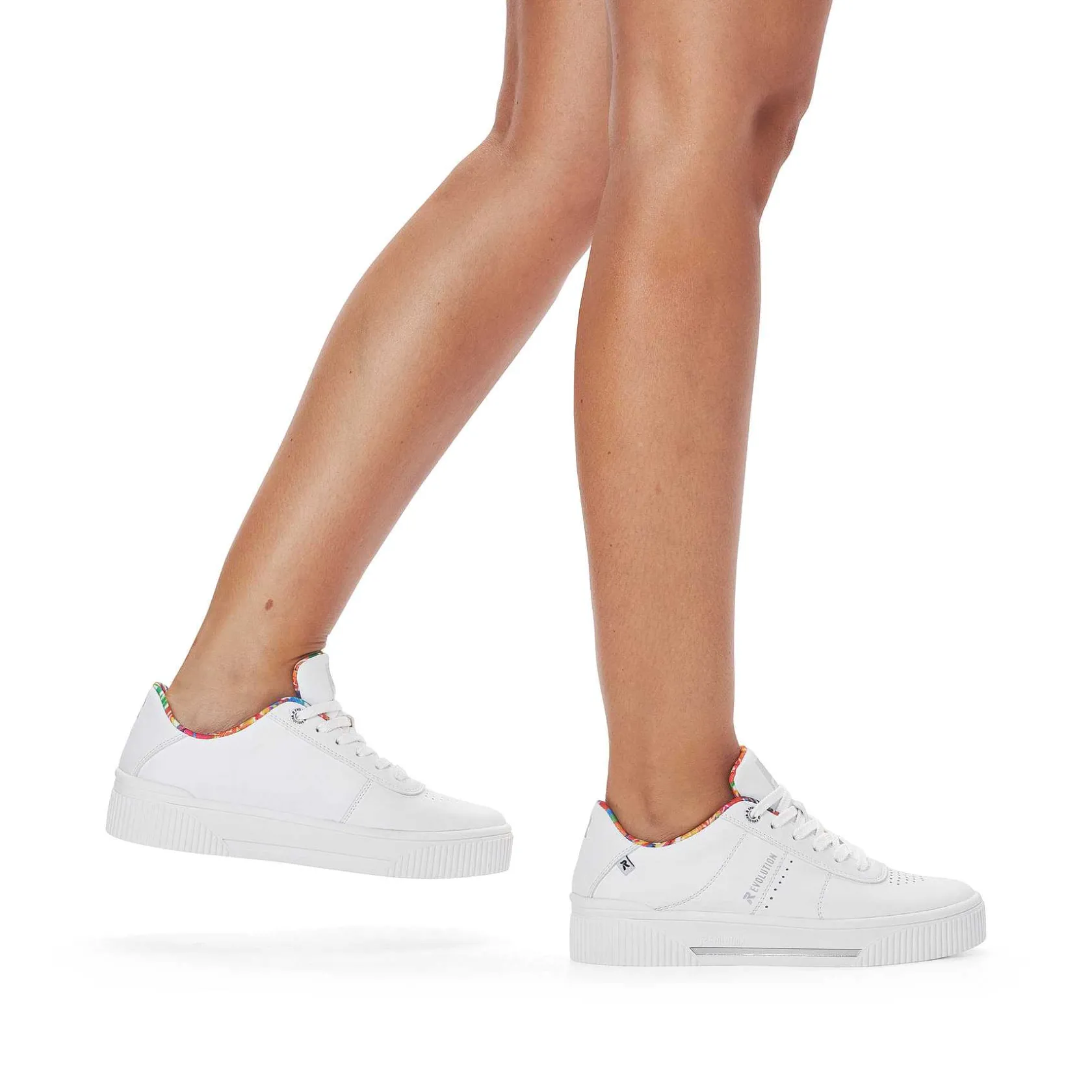Rieker Sneakers-Women'S Sneaker Low Frost White
