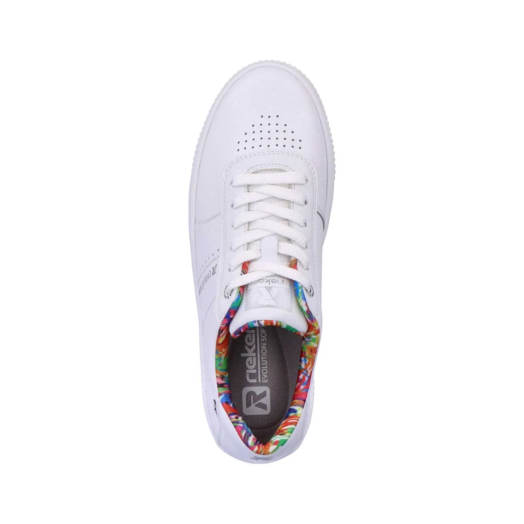 Rieker Sneakers-Women'S Sneaker Low Frost White