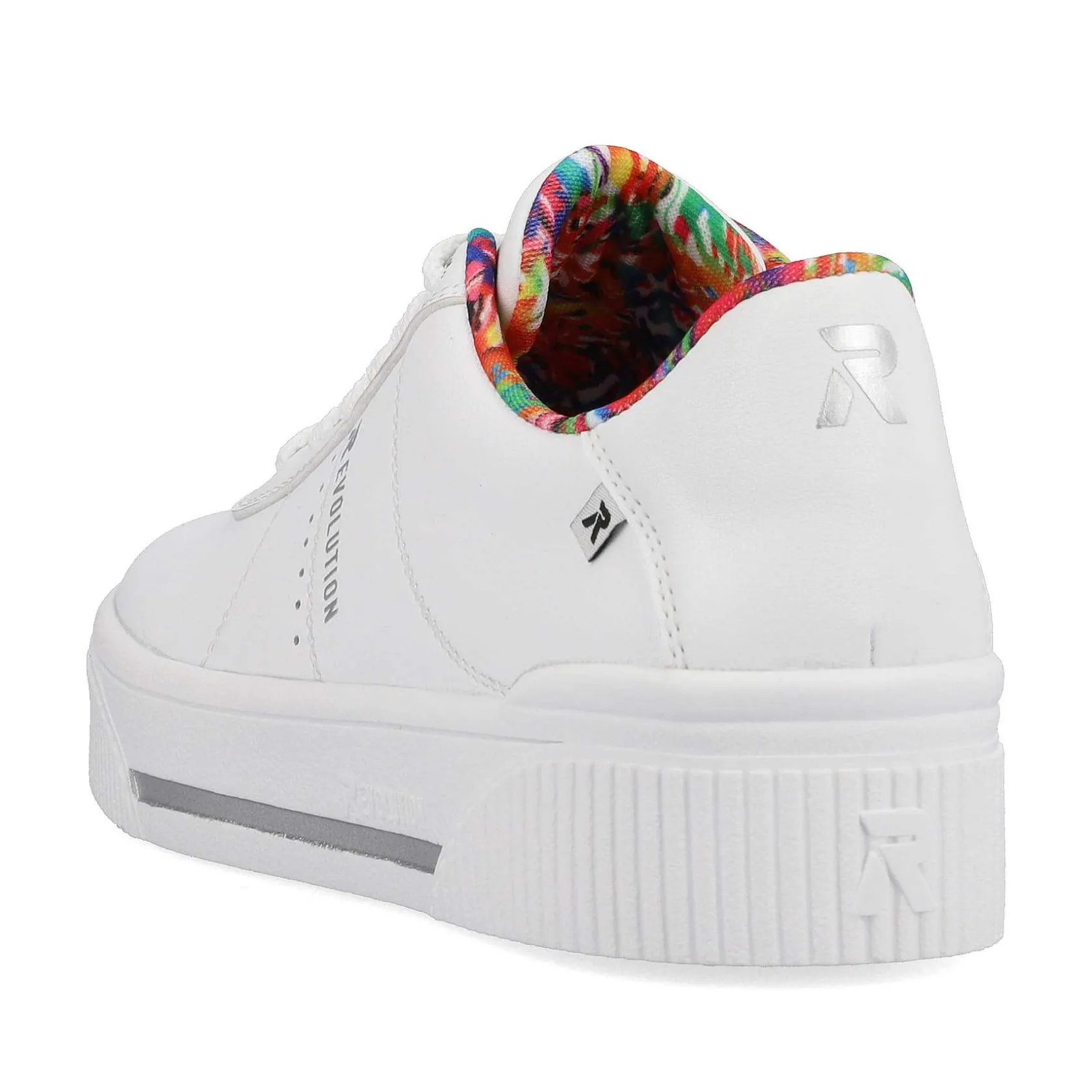 Rieker Sneakers-Women'S Sneaker Low Frost White
