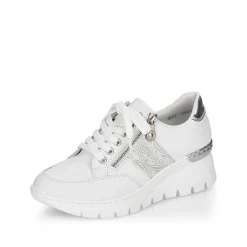 Rieker Sneakers-Women'S Sneaker Low Pure White