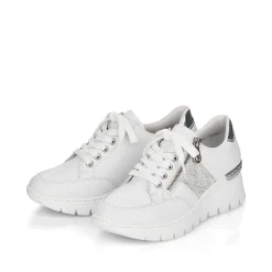 Rieker Sneakers-Women'S Sneaker Low Pure White