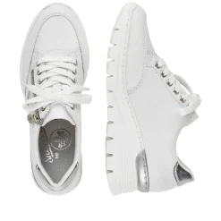 Rieker Sneakers-Women'S Sneaker Low Pure White