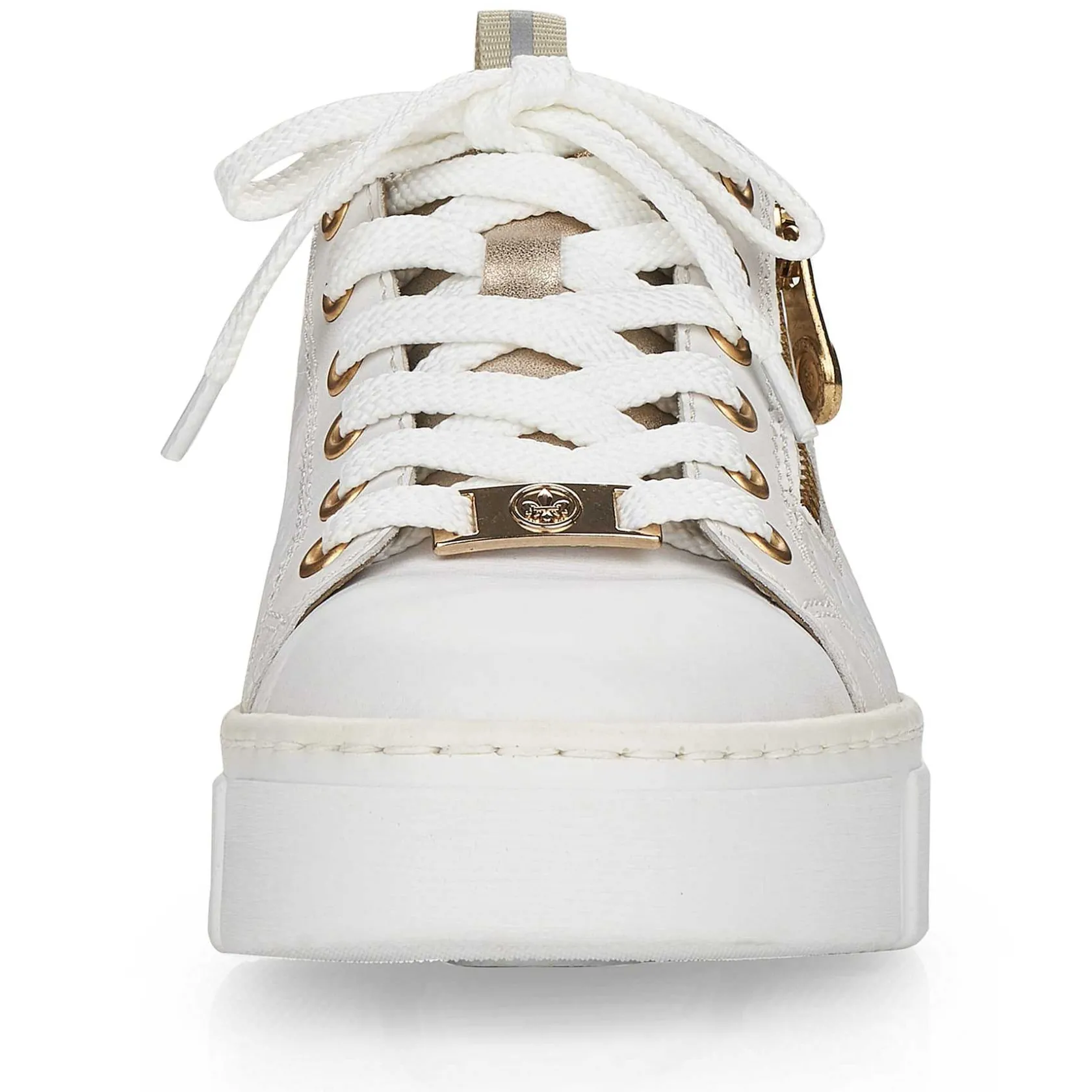 Rieker Sneakers-Women'S Sneaker Low Pearl White