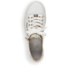 Rieker Sneakers-Women'S Sneaker Low Pearl White