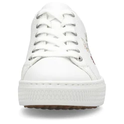 Rieker Summer Shoes-Women'S Sneaker Low Crystal White