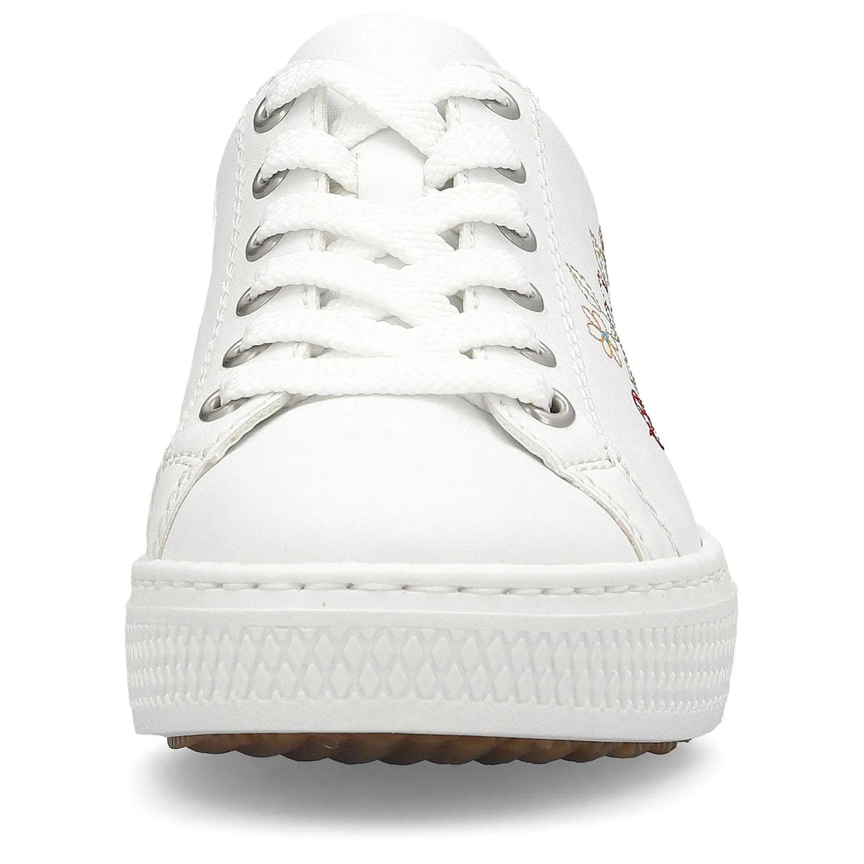 Rieker Summer Shoes-Women'S Sneaker Low Crystal White