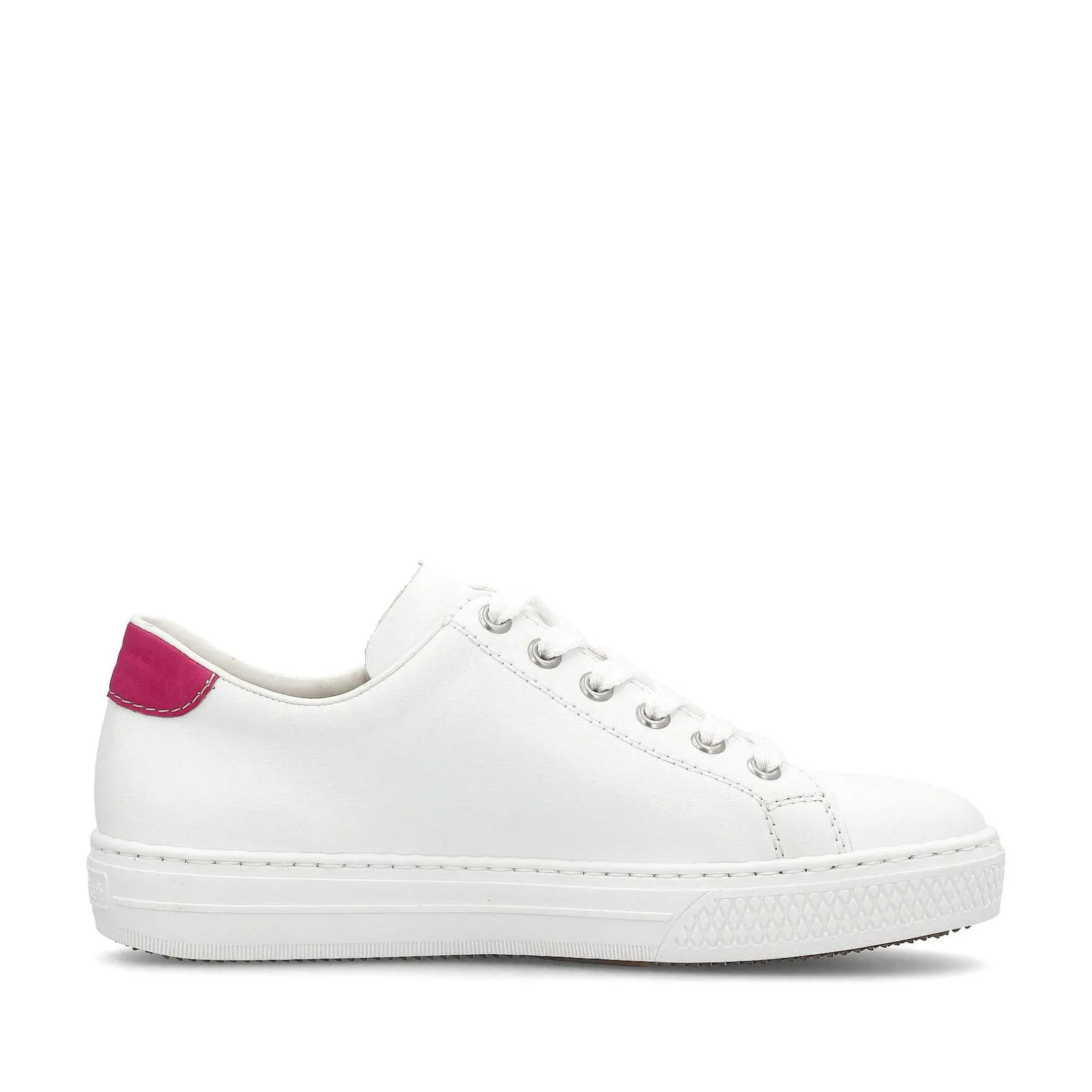 Rieker Summer Shoes-Women'S Sneaker Low Crystal White
