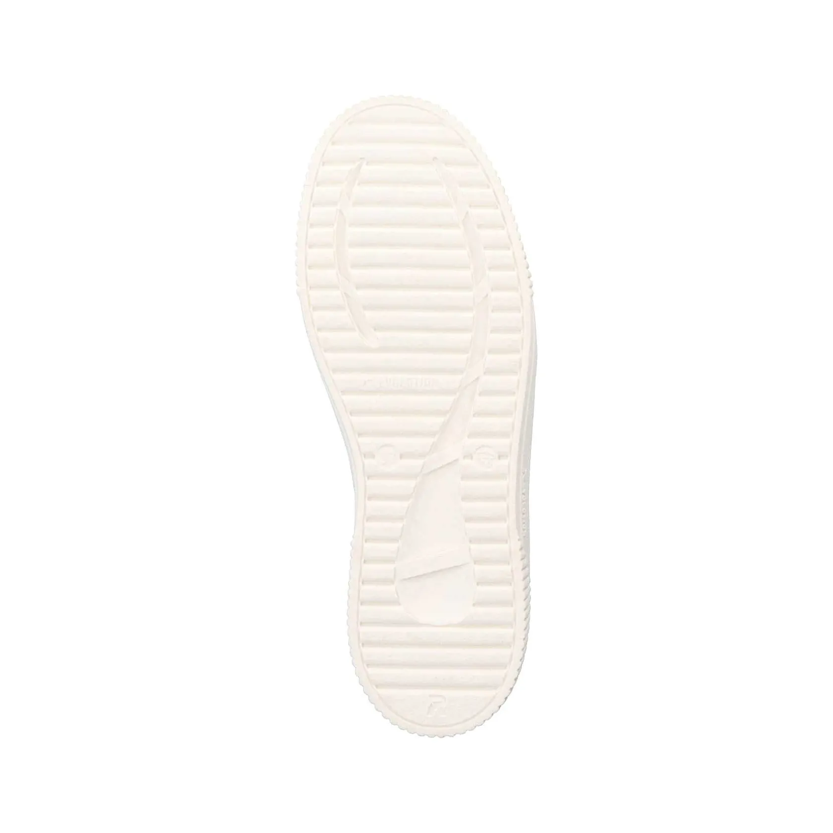 Rieker Colorful Styles-Women'S Sneaker Low Vanilla-White Light-Blue