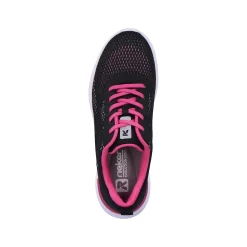 Rieker Sneakers-Women'S Sneaker Low Urban Black Flamingo Pink