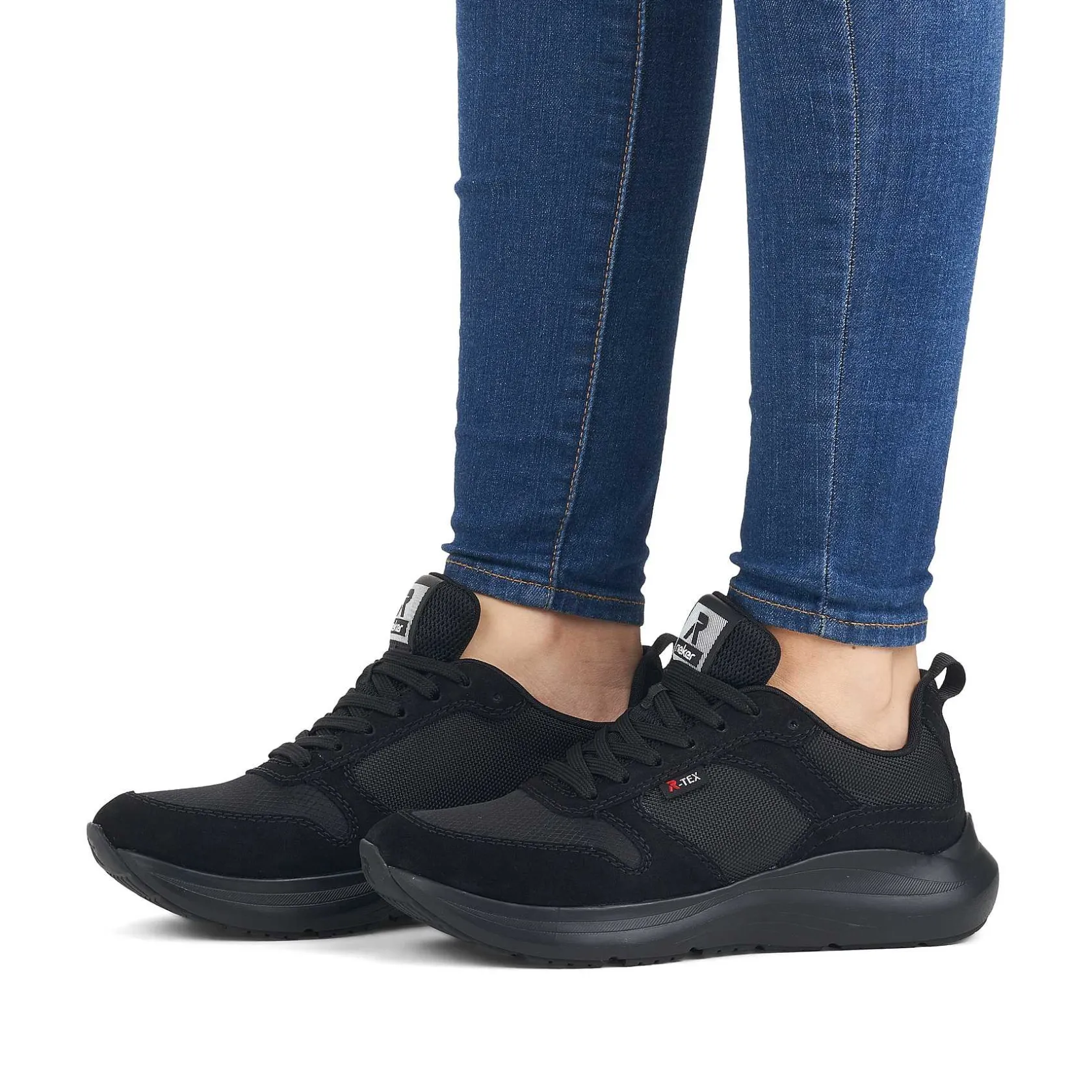 Rieker Sneakers-Women'S Sneaker Low Deep Black