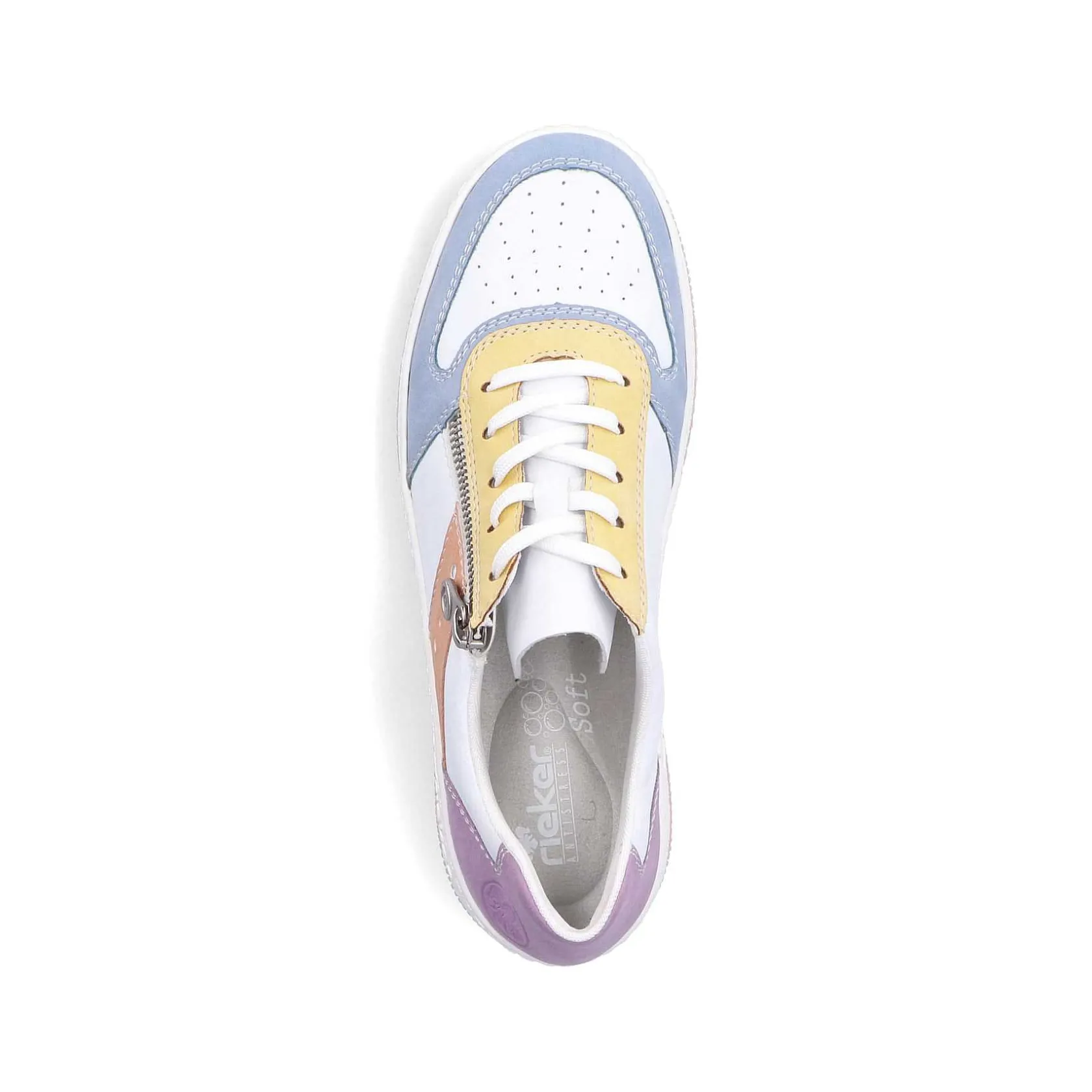 Rieker Colorful Styles-Women'S Sneaker Low White-Colorful