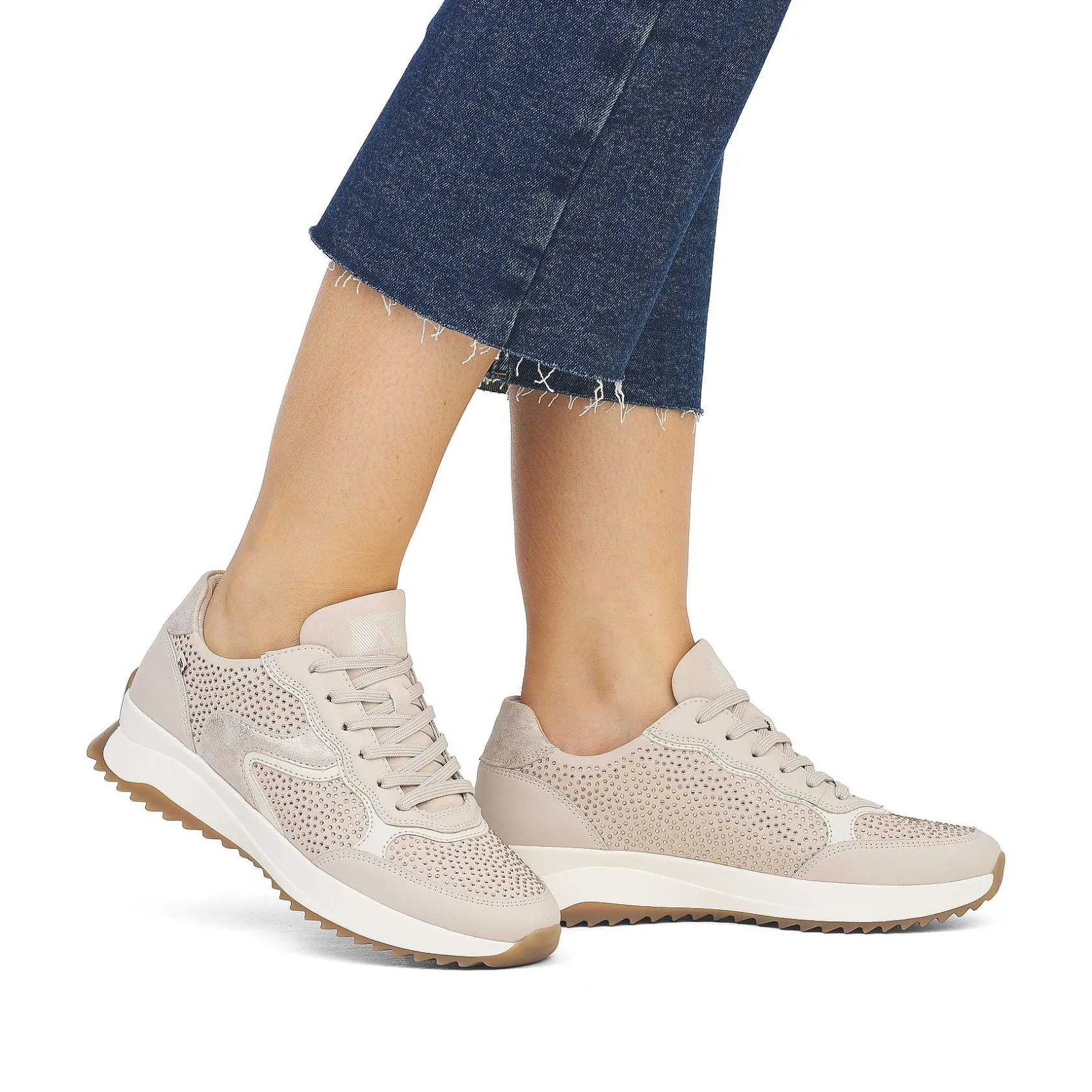 Rieker Sneakers-Women'S Sneaker Low Champagne