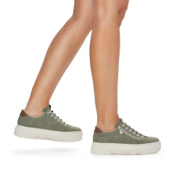 Rieker Sneakers-Women'S Sneaker Low Olive Green