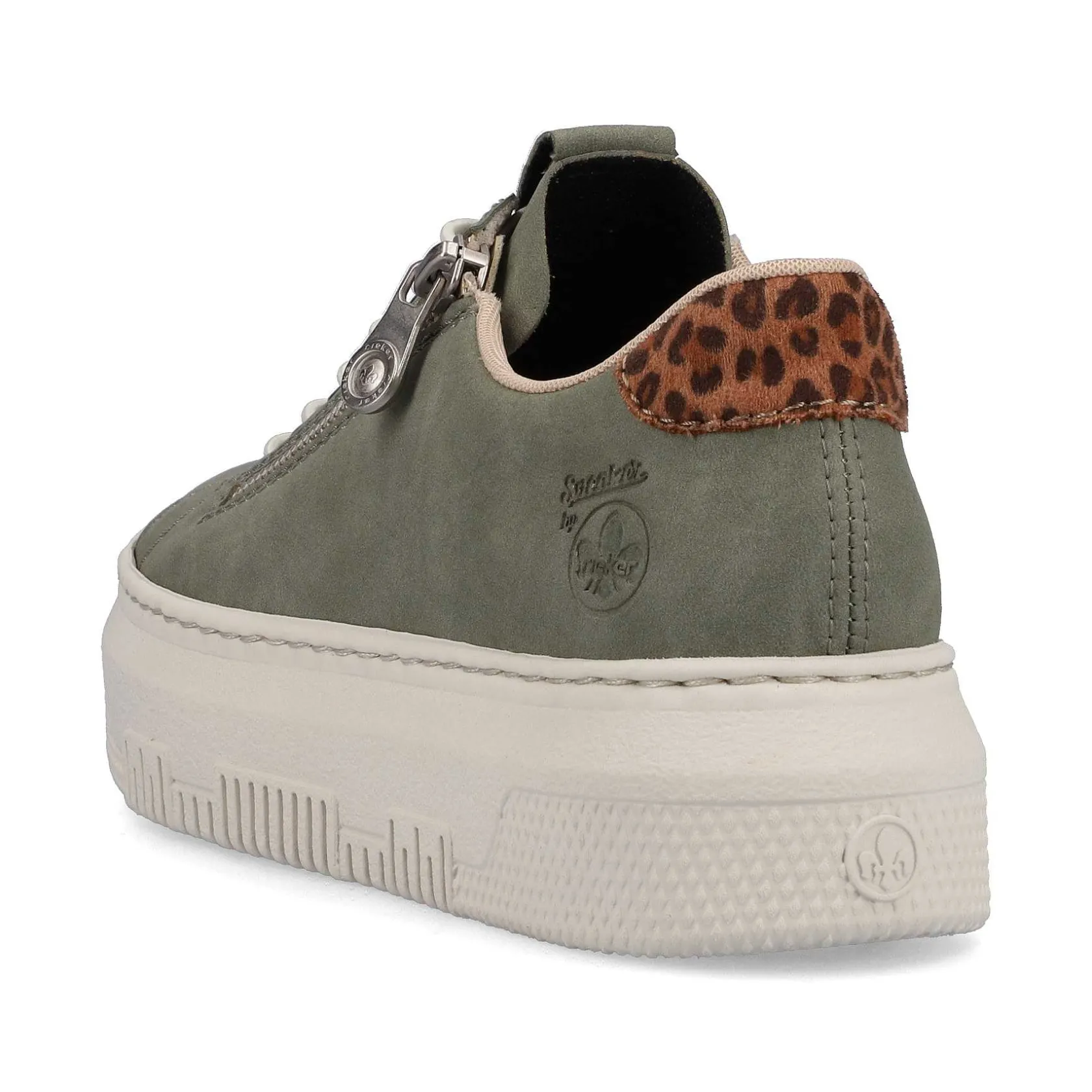 Rieker Sneakers-Women'S Sneaker Low Olive Green