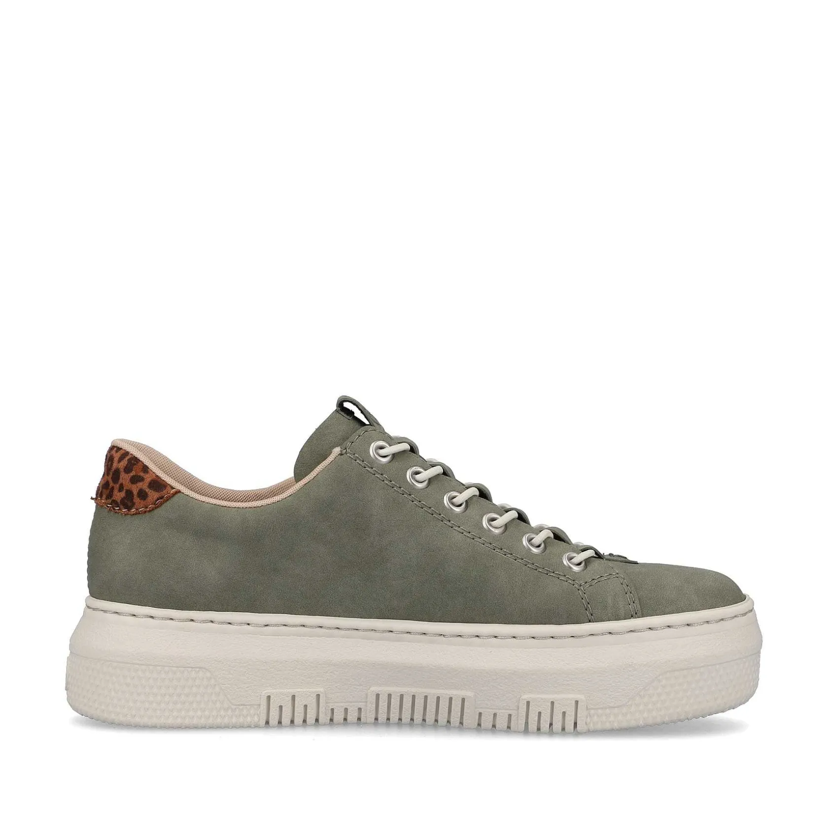 Rieker Sneakers-Women'S Sneaker Low Olive Green