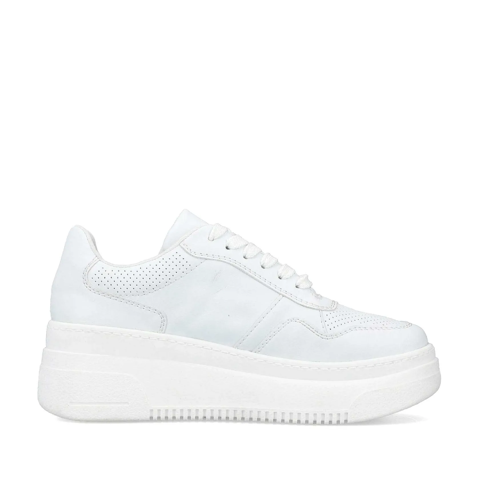 Rieker Sneakers-Women'S Sneaker Low Crystal White