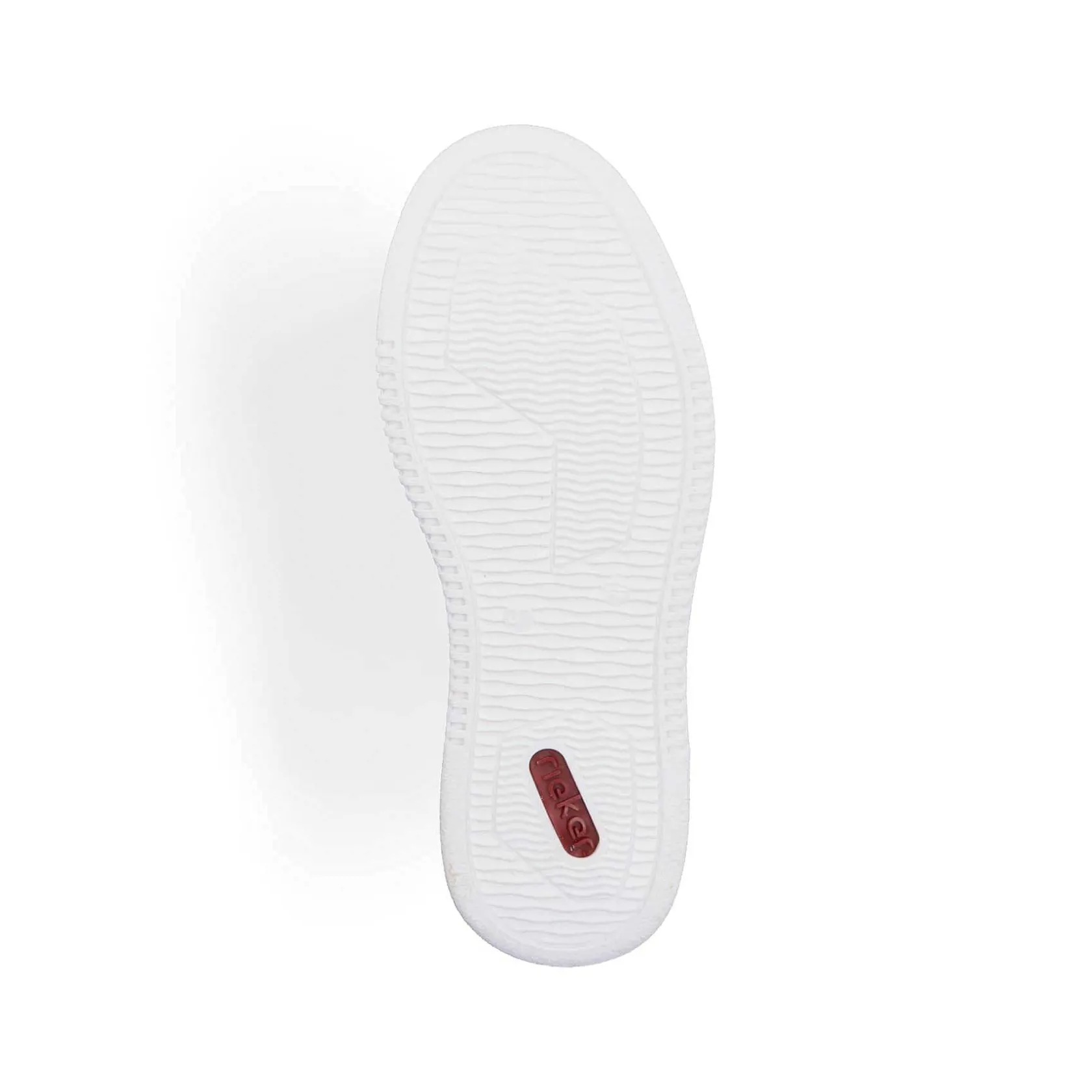 Rieker Sneakers-Women'S Sneaker Low Crystal White