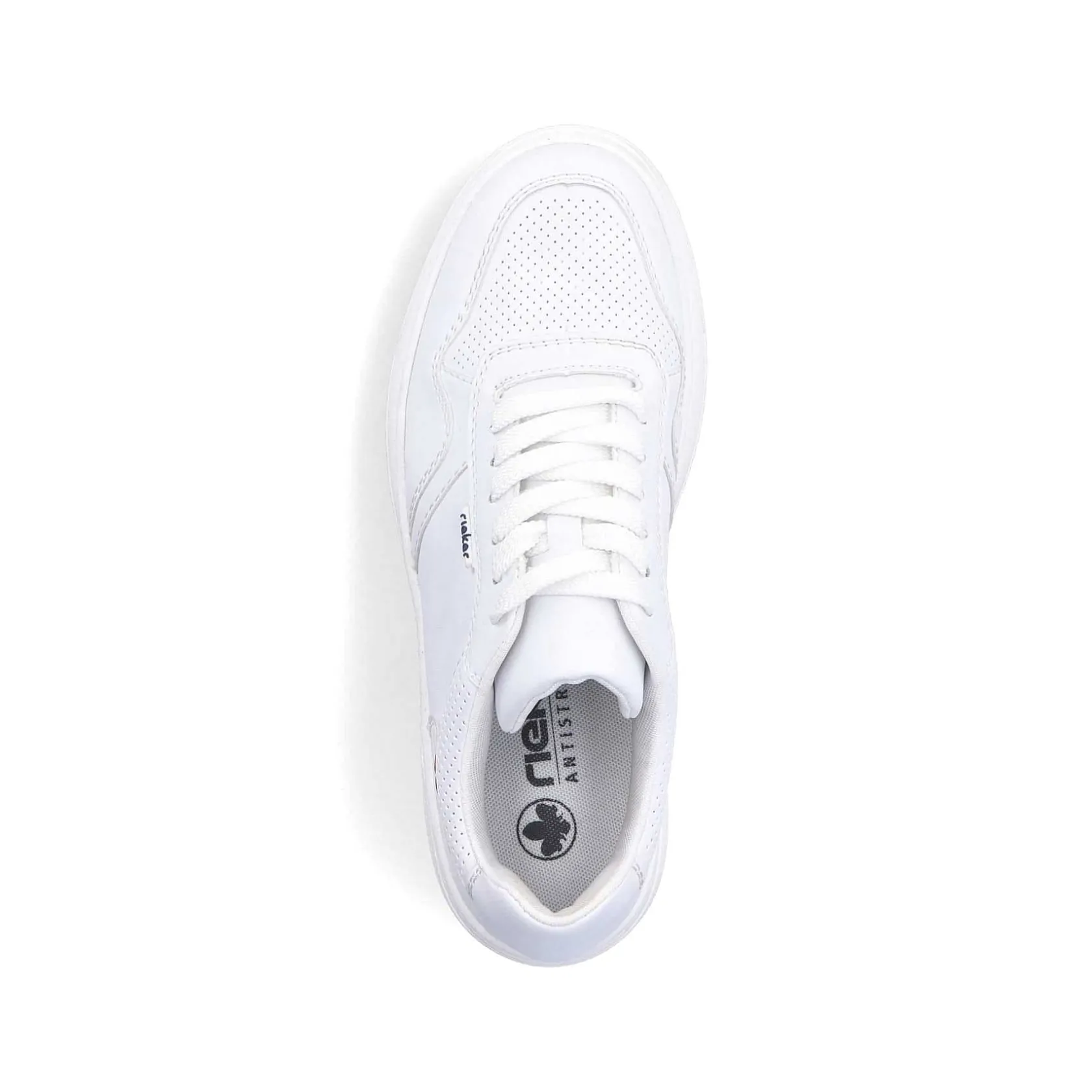 Rieker Sneakers-Women'S Sneaker Low Crystal White