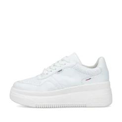 Rieker Sneakers-Women'S Sneaker Low Crystal White