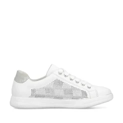 Rieker Sneakers-Women'S Sneaker Low Pure White