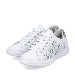 Rieker Sneakers-Women'S Sneaker Low Pure White