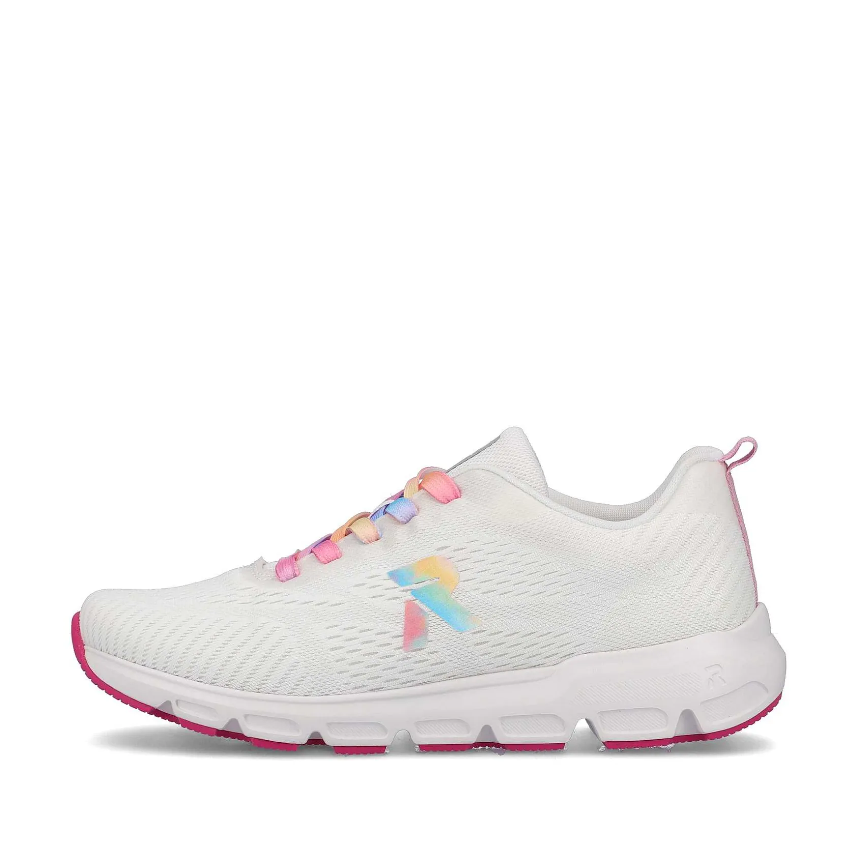 Rieker Sneakers-Women'S Sneaker Low Crystal White