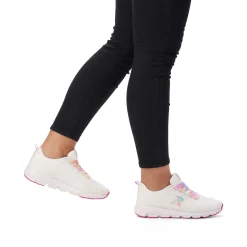 Rieker Sneakers-Women'S Sneaker Low Crystal White