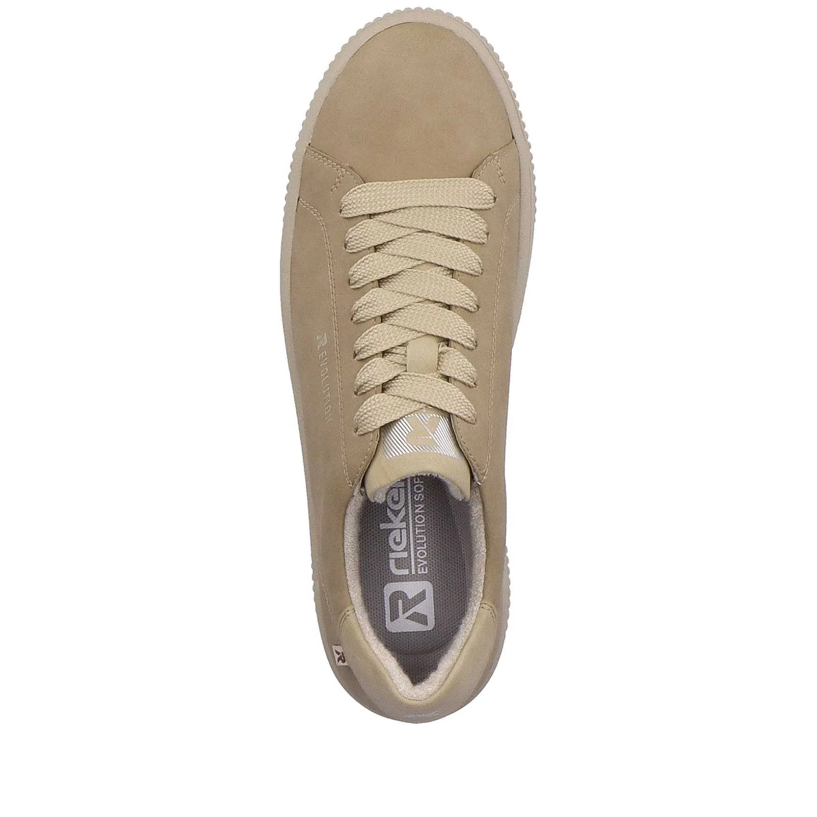 Rieker Sneakers-Women'S Sneaker Low Beige Brown