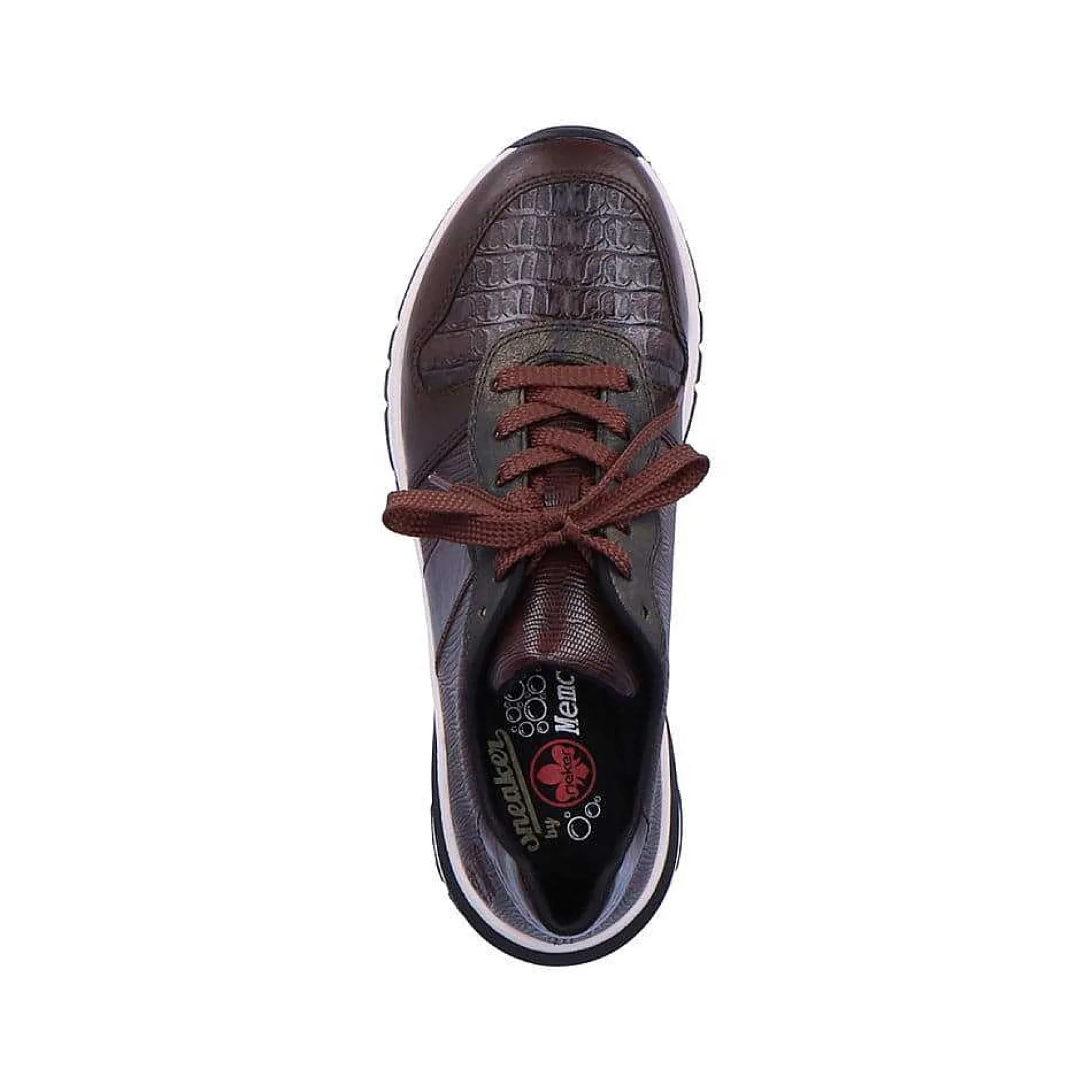 Rieker Sneakers-Women'S Sneaker Low Coffee Brown