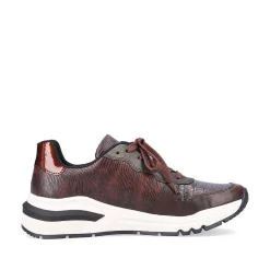 Rieker Sneakers-Women'S Sneaker Low Coffee Brown