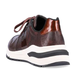 Rieker Sneakers-Women'S Sneaker Low Coffee Brown