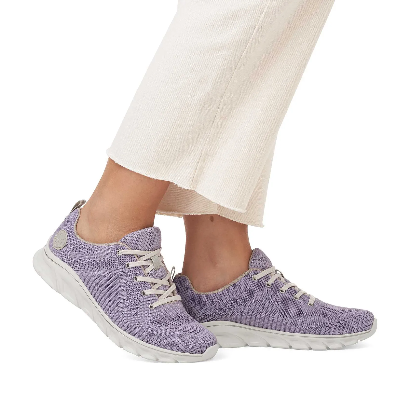 Rieker Vegan-Women'S Sneaker Low Lavender