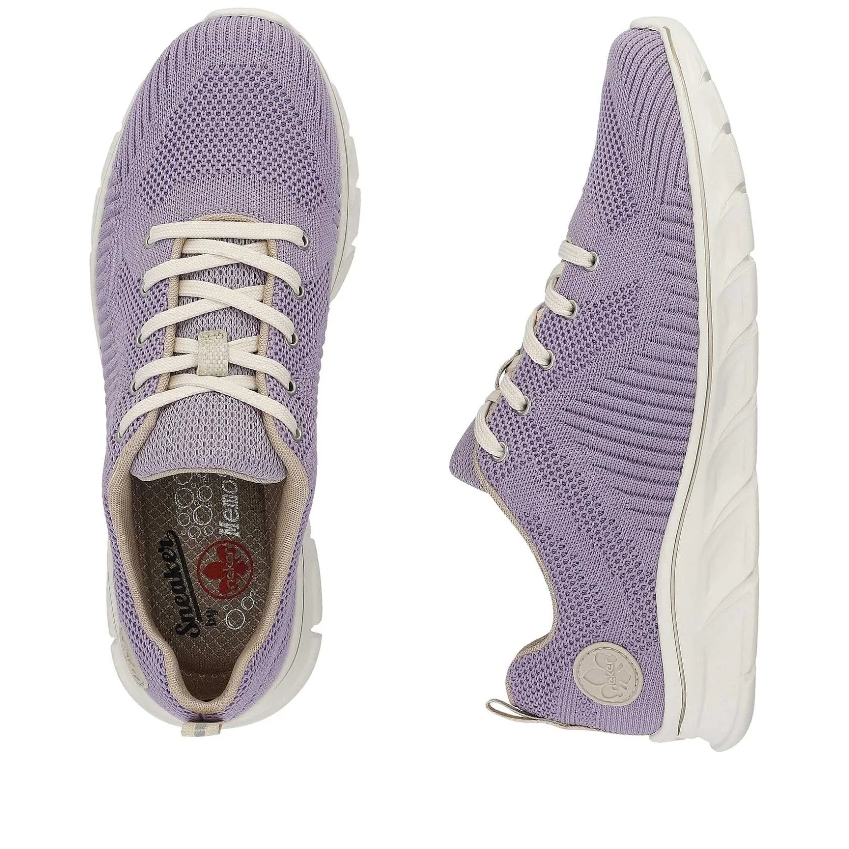 Rieker Vegan-Women'S Sneaker Low Lavender