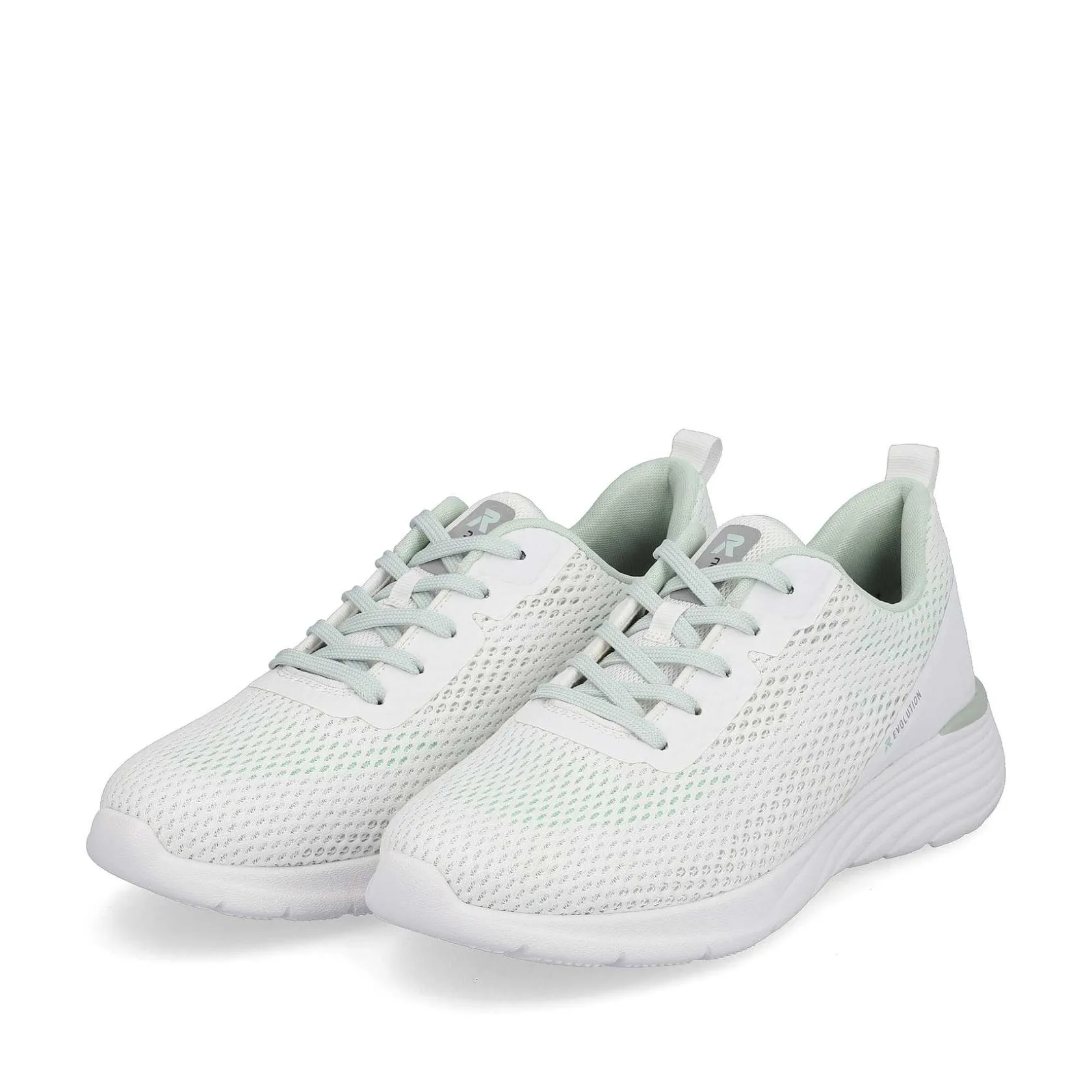 Rieker Sneakers-Women'S Sneaker Low Crystal White