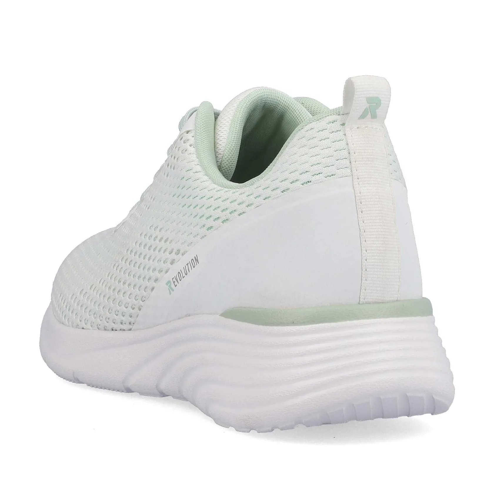 Rieker Sneakers-Women'S Sneaker Low Crystal White