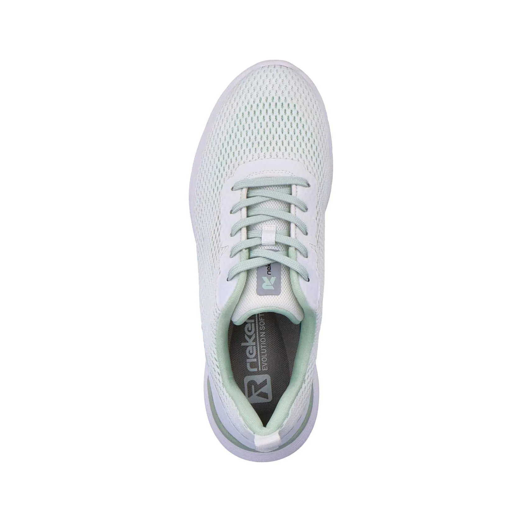 Rieker Sneakers-Women'S Sneaker Low Crystal White
