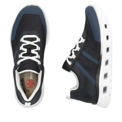 Rieker Vegan-Women'S Sneaker Low Steel Blue