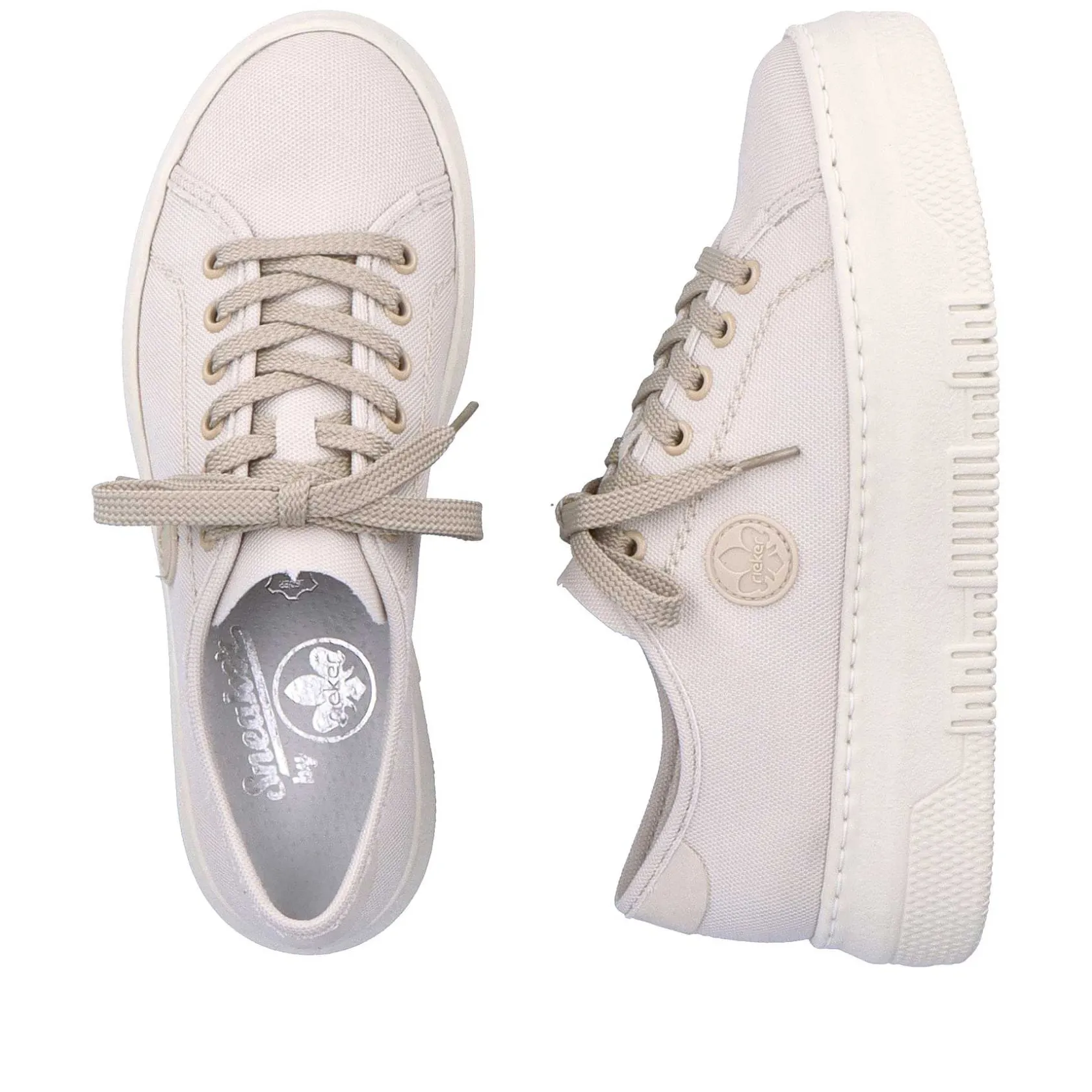 Rieker Sneakers-Women'S Sneaker Low Old White