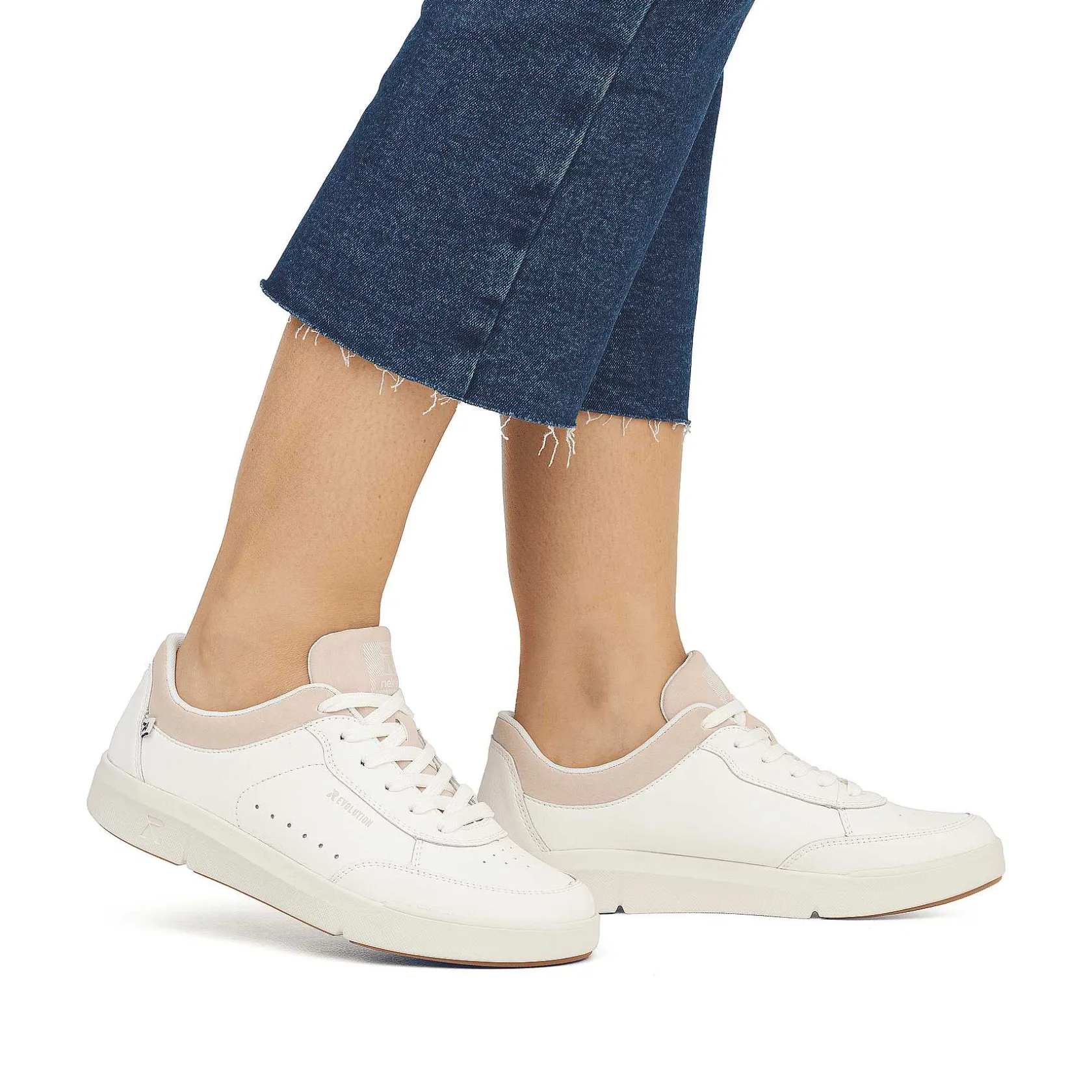 Rieker Sneakers-Women'S Sneaker Low Antique White