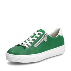 Rieker Summer Shoes-Women'S Sneaker Low Grass Green