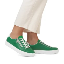Rieker Summer Shoes-Women'S Sneaker Low Grass Green