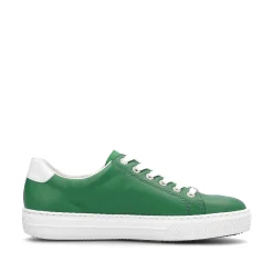 Rieker Summer Shoes-Women'S Sneaker Low Grass Green